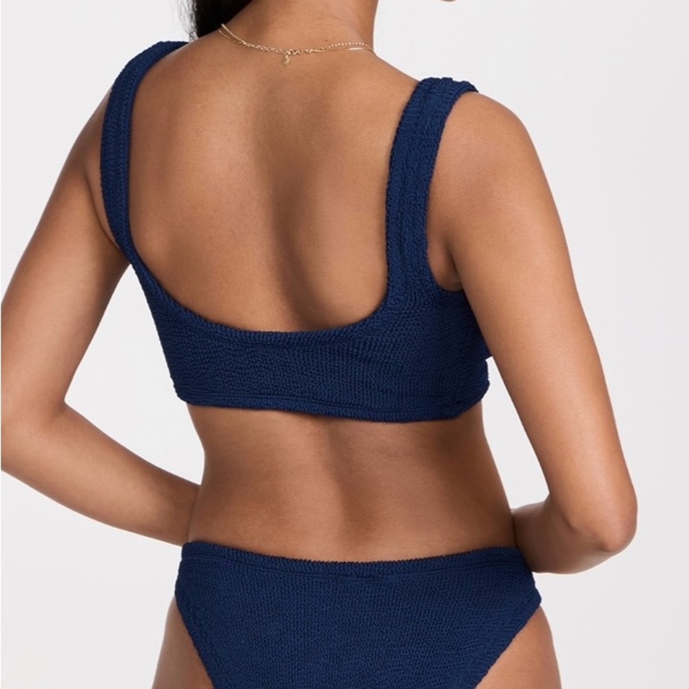 Hunza G Yellow Twist Bralette Bikini Set - Picture 4 of 6